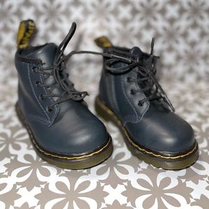 Kids' Doc Martens Boots - Size 4 Navy Blue